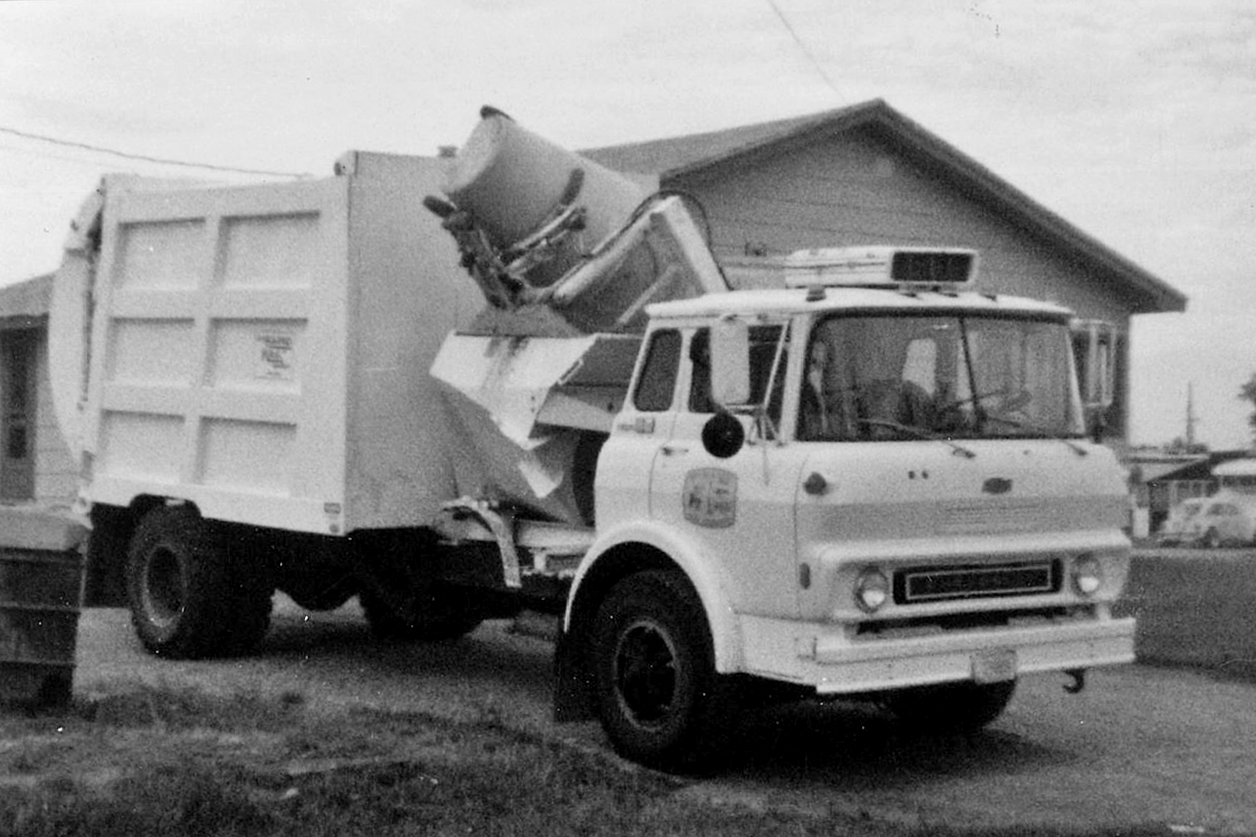 1976 Curbtender refuse trucks